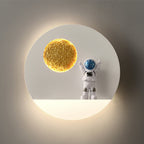 Moderne LED-Wandleuchte Astronaut