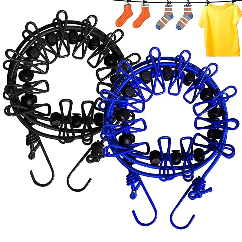 Portable Elastic Travel Laundry Rack