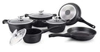 Royalty Line 10-Piece Aluminum Cookware Set