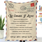 Printed Flannel Envelope Blanket