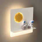Moderne LED-Wandleuchte Astronaut