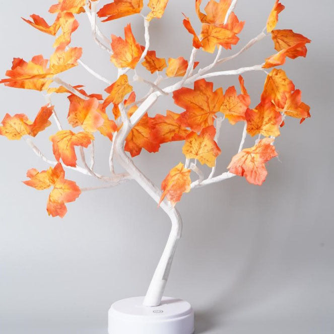 Moderne LED-Tischleuchte Ahornbaum