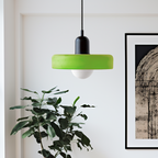 Bunte Pendelleuchte im Bauhaus-Stil - StiloGlas