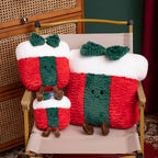 Christmas Gingerbread Man Plush Cushion