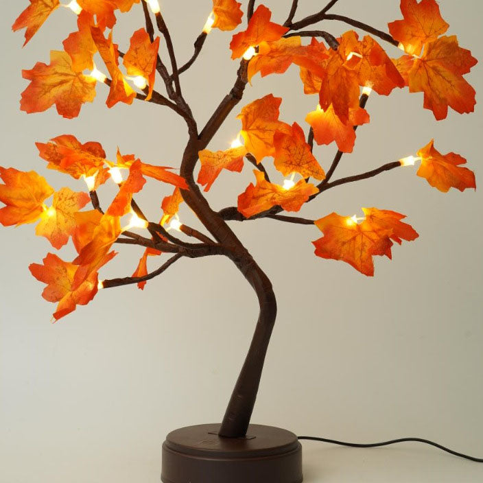Moderne LED-Tischleuchte Ahornbaum