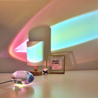 Kristall-Projektions-Tischleuchte LED