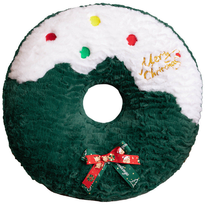 Christmas Gingerbread Man Plush Cushion