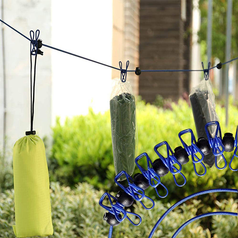 Portable Elastic Travel Laundry Rack