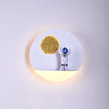 Moderne LED-Wandleuchte Astronaut