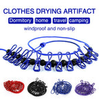 Portable Elastic Travel Laundry Rack