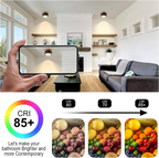 Modern Cylinder LED Flush Mount Ceiling Lamp