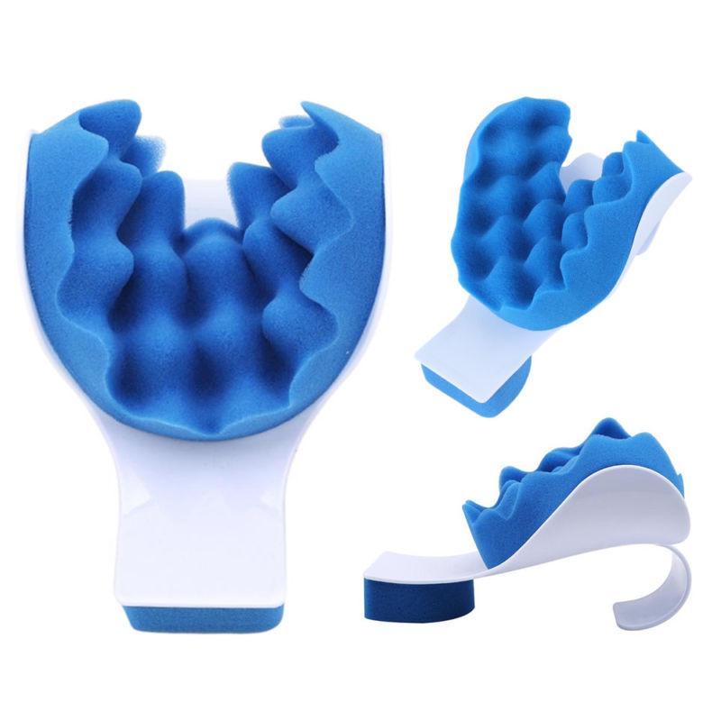 Neck and Shoulder Traction Relaxer Pillow