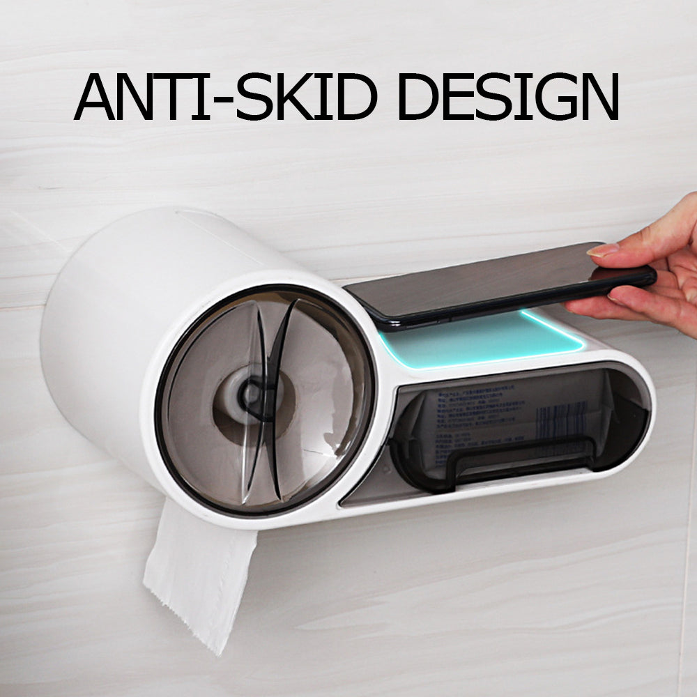 DroogHoud Selbstklebender Toilettenpapierhalter