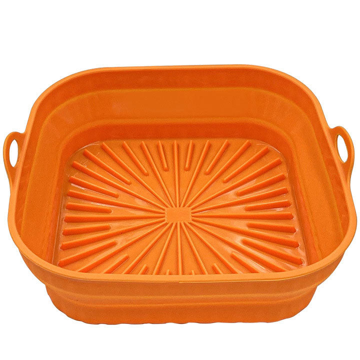 Wiederverwendbare Silikon-Grillpfanne für Heißluftfritteusen