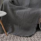 Textured Woven Cotton Blanket