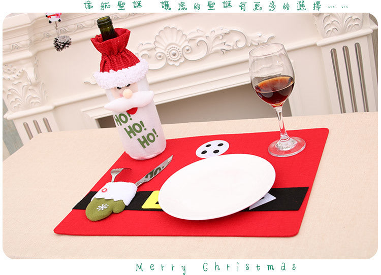Festive Christmas Table Mat
