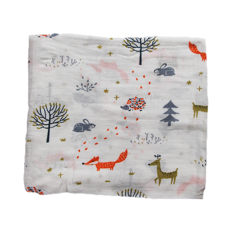 Soft Cotton Muslin Swaddle Blanket