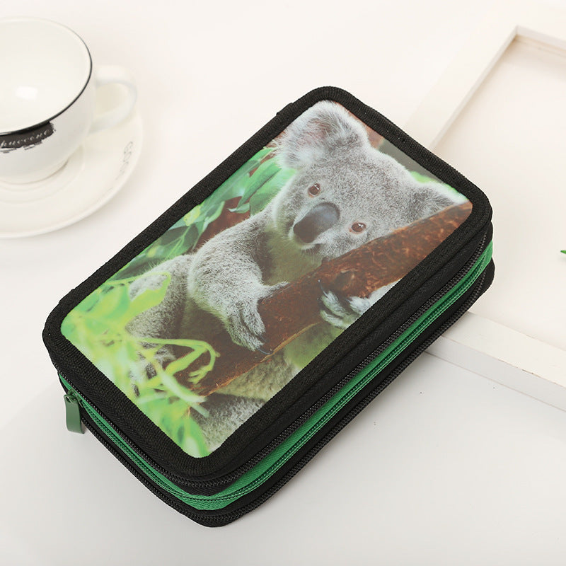 Tier-Organizer-Etui mit mehreren Fächern
