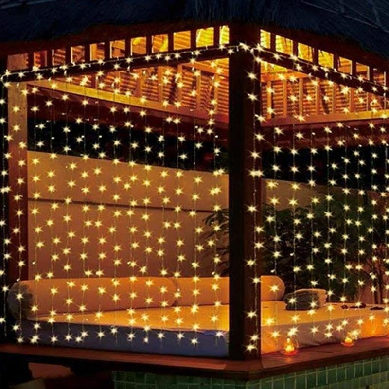 3m Lichtervorhang