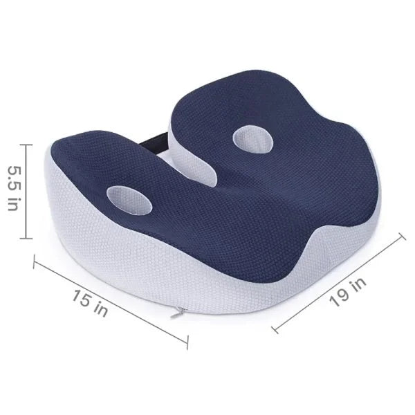 Memory Foam Sit Bone Relief Seat Cushion