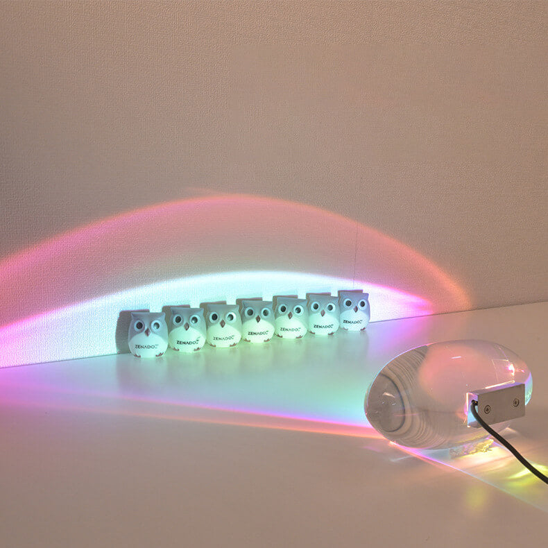 Kristall-Projektions-Tischleuchte LED