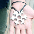 18-in-1 Edelstahl-Schneeflocken-Multitool