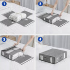 Foldable Bedding Organizer for Neat Storage – Space-Saving Design for All Linen Sizes 6