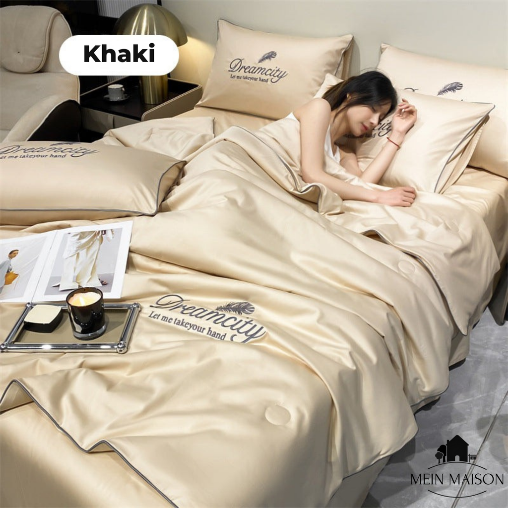 CoolBreeze Ice Silk Summer Blanket