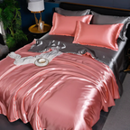 Silk-Finish Bedding Set