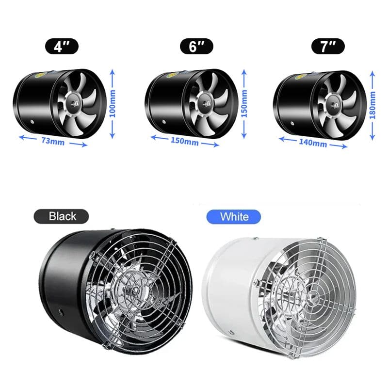 Powerful, Quiet Exhaust Fan