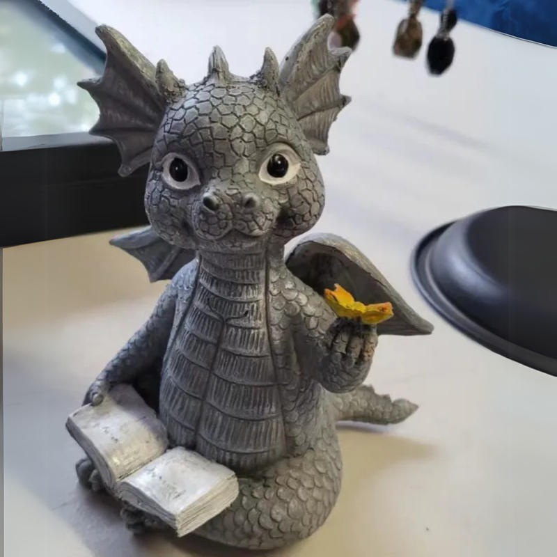 DragonFlare - LED-Tischleuchte im Drachen-Stil