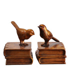 Decorative Bird Figurine Bookends