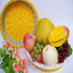 Dekorative Obstschale