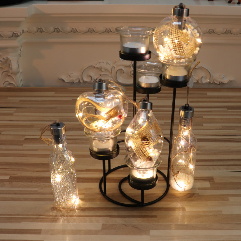 Dekorative LED-Flaschenlampe