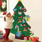 Decorative Felt Christmas Tree Wall Hanging