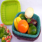 Dekorative geflochtene Obstschale