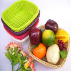Dekorative geflochtene Obstschale