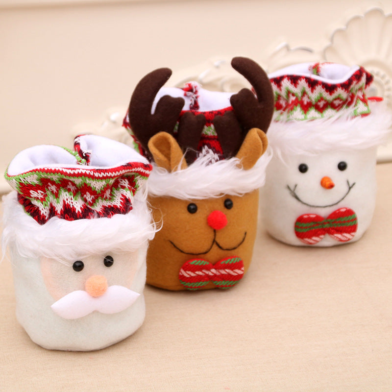 Decorative Santa-Themed Figurine