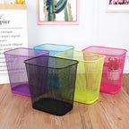 Stylish Wire Mesh Wastebasket