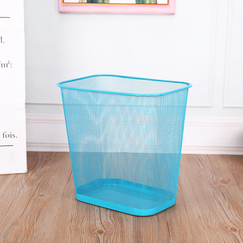 Stylish Wire Mesh Wastebasket