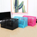 Multi-Compartment Mesh Desk Organizer