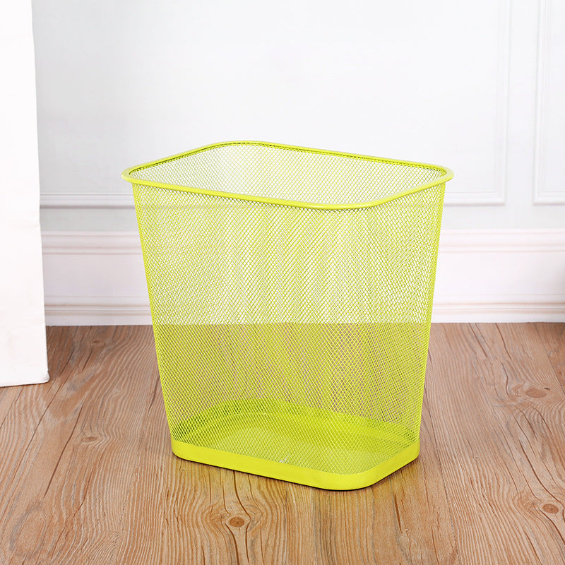 Stylish Wire Mesh Wastebasket