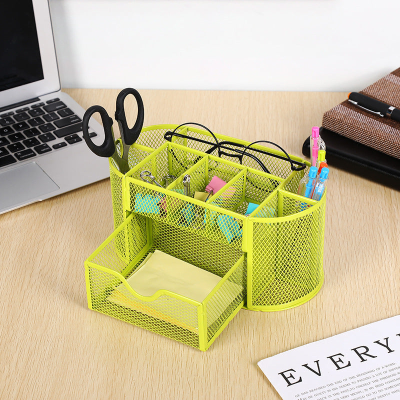 Mesh Desk Organizer with Drawer