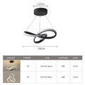 WaveGlow Modern LED Ceiling Lamp