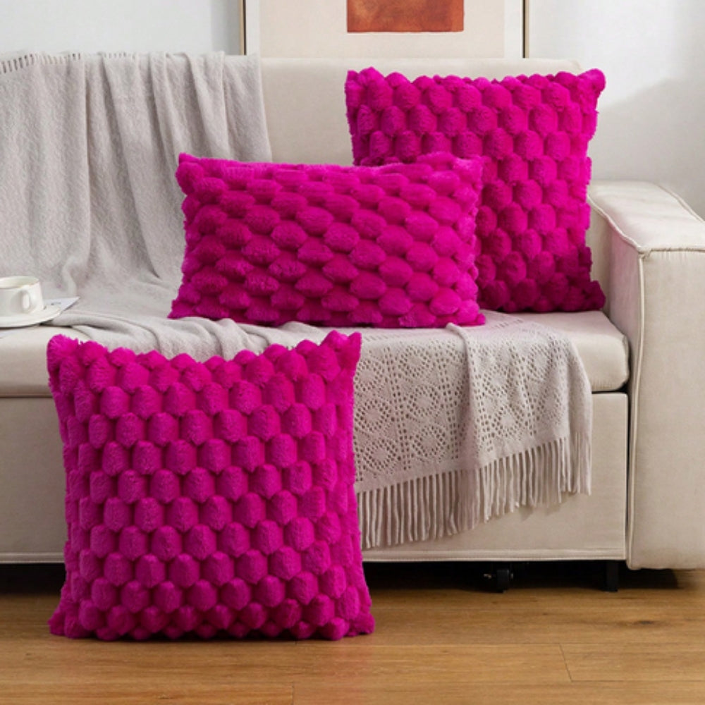 VelvetSoft Plüsch-Kissenbezug für Sofa oder Bett