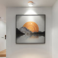 Modern Cylinder LED Flush Mount Ceiling Lamp