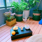 Interlocking Wood Deck Tiles