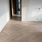 Solid Wood Parquet Contemporary Wood Deck Tiles