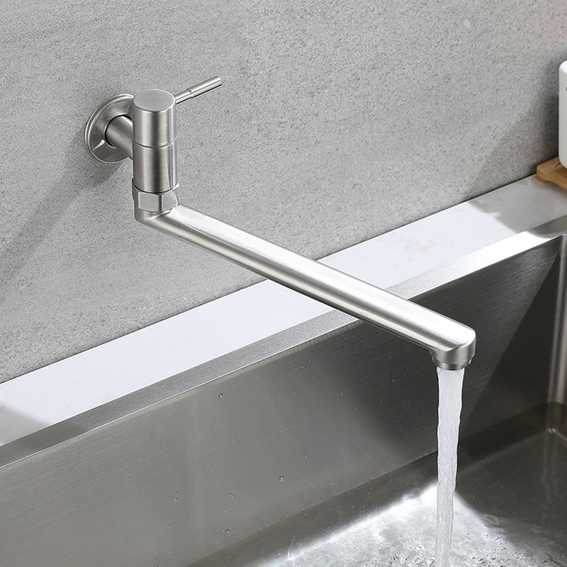 Stainless Steel Wall-Mounted Pot Filler