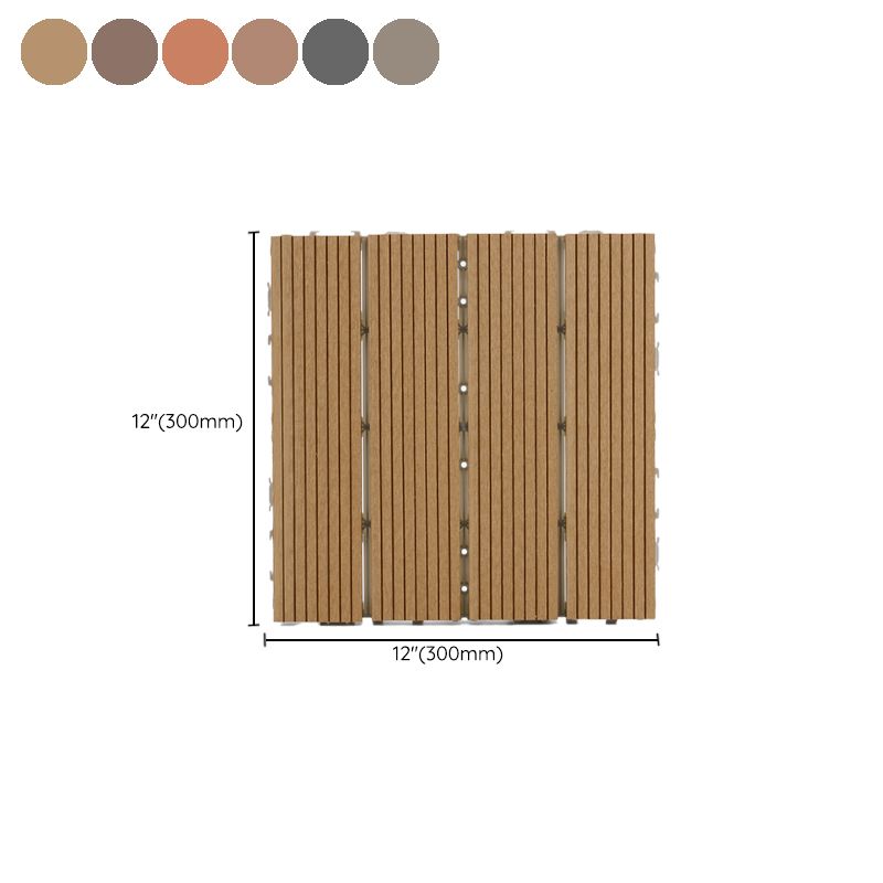 Traditional Waterproof Click-Lock Wooden Floor Boards
